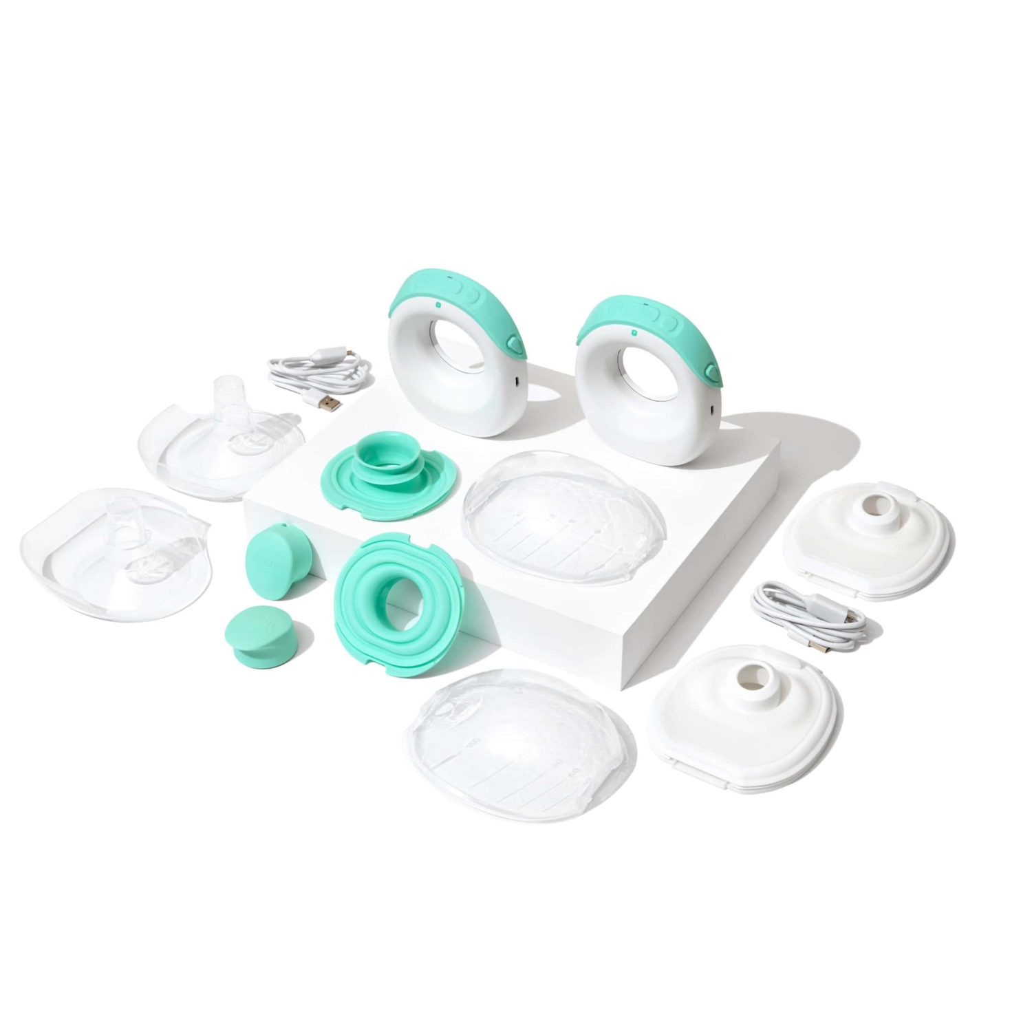 All of the parts and supplies for Willow Go Wearable hands free breast pump
