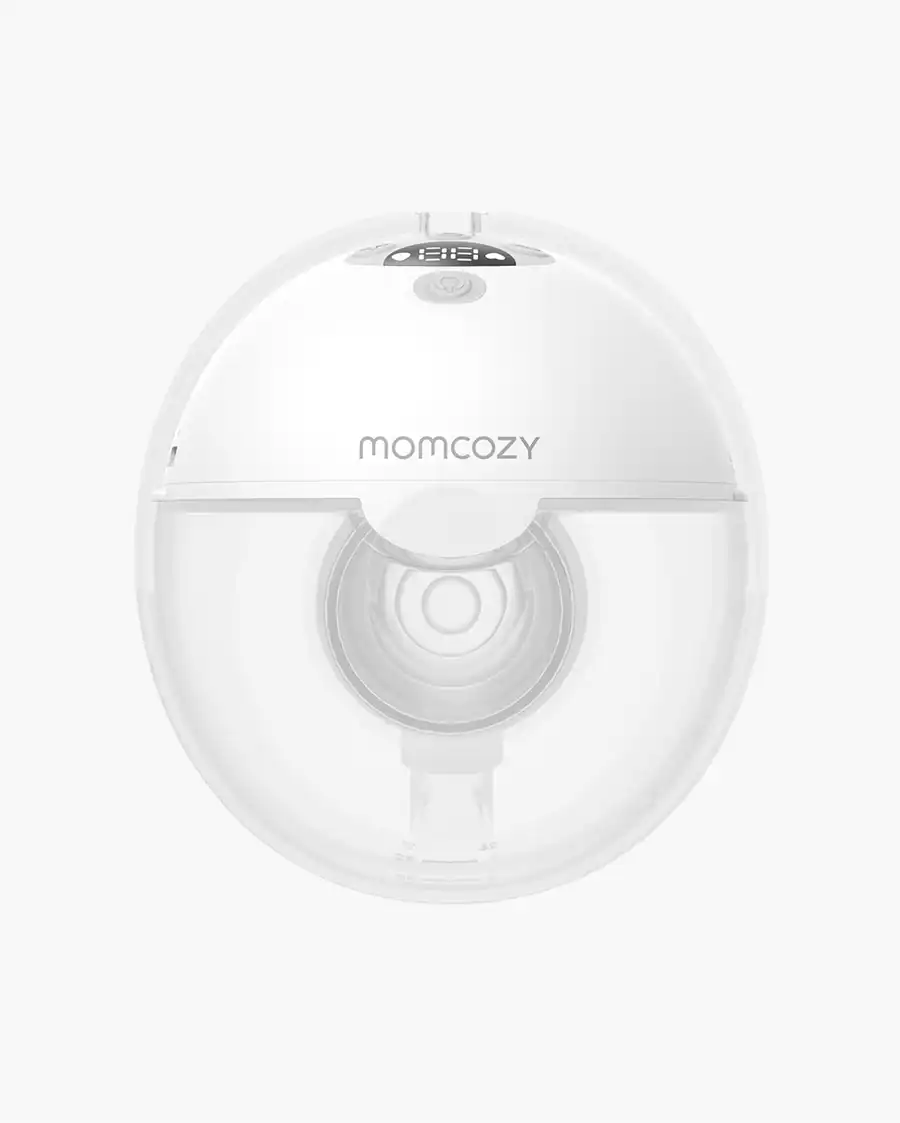 2 Momcozy M5 wearable breast pump front view