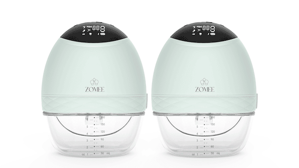 Front 1 2-min Zomee Fit Wearable Breast Pump