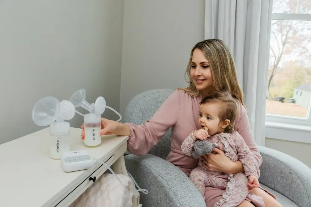 Cimilre-E1-breast-pump-after-pumping
